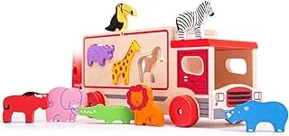 Bigjigs Toys Safari Sorting Lorry