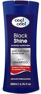 Cool & Cool Shampoo Black Shine 200ml