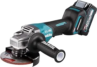 MAKITA GA013GM203 - CORDLESS ANGLE GRINDER (PADDLE SWITCH)125MM 2PCS OF 4.0AH XGT BATTERY BL4040 + 1PC OF XGT CHARGER DC40RA