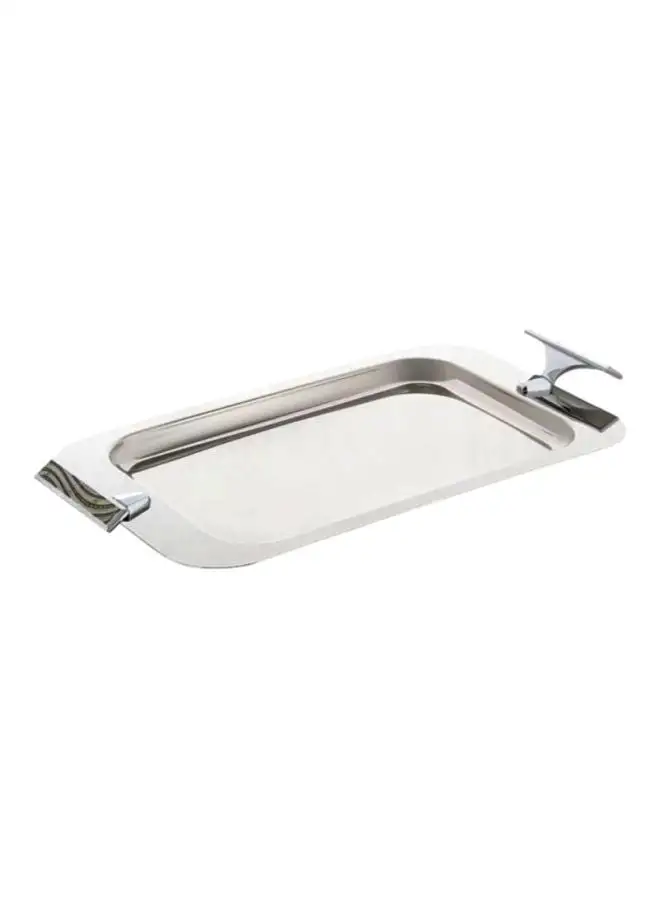 REGENT Stainless Steel Rectangular Tray Silver 51x27cm