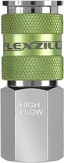 Flexzilla Pro High Flow Coupler, 1/4