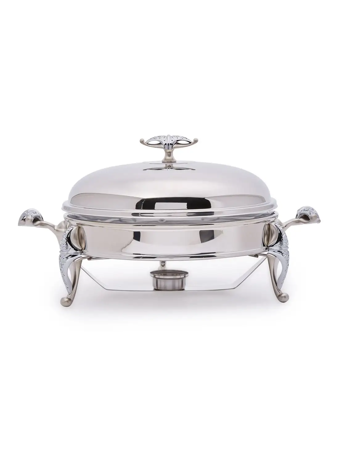 REGENT Stainless Steel Round Food Warmer Silver