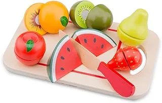 New Classic Toys Cutting Meal Fruit Playset (8 Pieces)