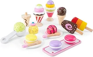 New Classic Toys Wooden Toys Ice Cream Set