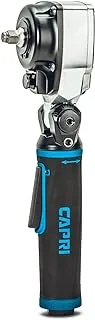 Capri Tools 3/8 in. Flex-Head Air Angle Impact Wrench, 220 ft. lbs.