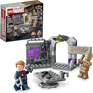 LEGO 76253 Marvel Guardians of the Galaxy Headquarters Volume 3 Set with Groot and Star-Lord Minifigures, Super Hero Building Toy for Kids, Girls and Boys 7 and up