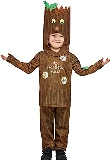 Smiffys 51524S Officially Licensed Julia Donaldson Stickman Costume, Boys, Brown, S-Age 4-6 Years