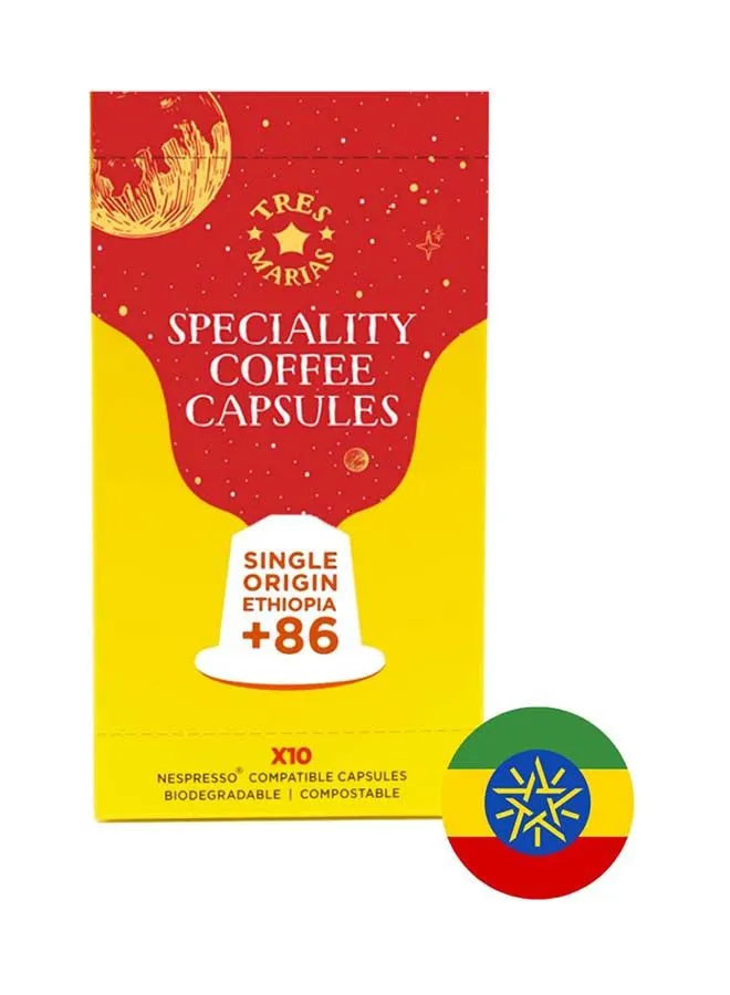 Tres Marias Specialty Coffee Nespresso - Single Origin Ethiopia 50grams