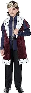 Boy's Noble Kindhearted King Costume Large