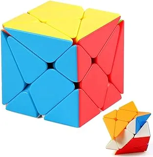 ECVV Special Shaped 3X3 Speed Cubes Unique Design Magic Cube with Fast and Smooth Rotation Magic Cube Puzzle Toys for Kids and Adults