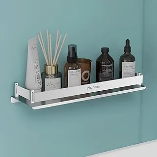 Plantex High Grade Stainless Steel Bathroom Shelf/Kitchen Shelf/Bathroom Shelf and Rack/Bathroom Accessories (15 X 5 Inches)