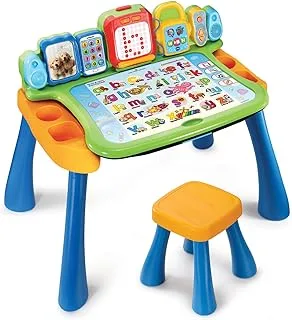 مكتب أنشطة Vtech 4 في 1 ولوحة كتابة وسبورة ومحطة فنية