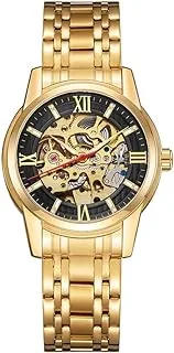 Kenneth Scott Men's Black Dial Mechanical Watch - K22311-GBGB