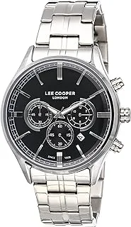 Lee Cooper Men's Multi Function Black Dial Watch - Lc07367.350