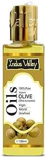 INDUS VALLEY Halal Certified 100% Pure Natural Carrier oils Glowing Skin Hair Treatment (Olive Oil)