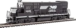 مقياس Walthers Trainline HO موديل EMD GP15-1 - قياسي DC - نورفولك الجنوبي (أسود ، أبيض)