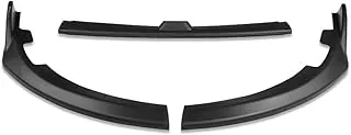 DNA MOTORING 2-PU-516 Matte Black Front Bumper Lip CS2-Style Compatible with 08-10 Subaru WRX/STI