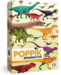 Jigsaw puzzle - dinosaurs (280 pcs)