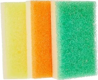 Scrub Daddy Sponge Daddy Heavy Duty Dual-Sided Sponge + Scrubber For All Purpose 3 Pack, Scratch Free & Resists Odors