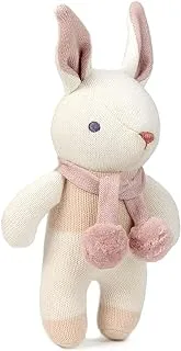 ThreadBear Design Baby Threads Cream Bunny Rattle - Baby Gifts …