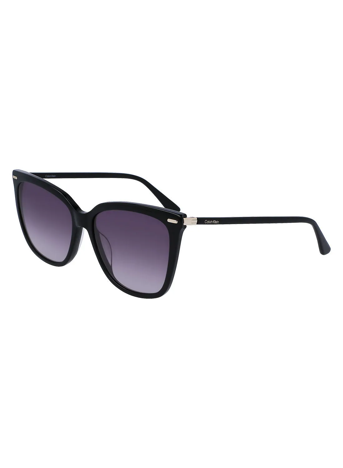 CALVIN KLEIN Full Rim Acetate Modified Rectangle Calvin Klein Sun Ck22532S 5616 (001) Black