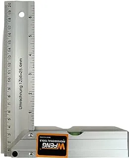 Wfeng Aluminium Right Angle, 8-Inch Size