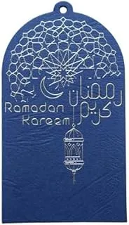 Dome Shaped Ramadan Kareem Foiled Gift Tags - Pack of 10 (Blue)