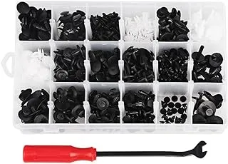 ANTS PART 415 PCS Car Retainer Clips & Plastic Fasteners Kit-18 Most Popular Sizes Auto Push Pin Rivets Set -Door Trim Panel Clips for GM Ford Toyota Honda Chrysler