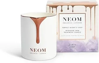 NEOM - Perfect Night’s Sleep Intensive Skin Treatment Candle | Lavender & Jasmine | Nourishing with Essential Oils | Perfect for Massage