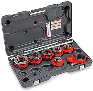 RIDGID 36475 Model 12-R Exposed Ratchet Pipe Threader Set with Carrying Case Small