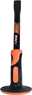 Wfeng Flat Concrete Chisel with Rubber Grip, 12-Inch Size