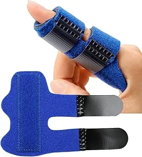 ECVV Trigger Finger Splints, Broken Finger Protector With Nylon Sleeves for Arthritis Relief, Pain Relief Finger Straightener for Index Finger