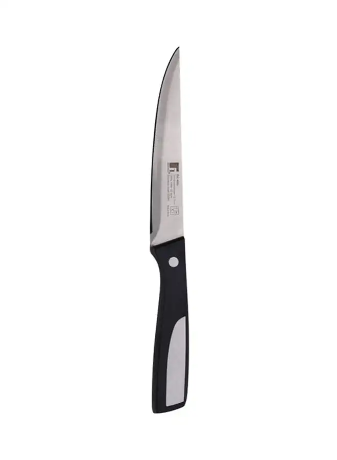 BERGNER Utility Knife Silver/Black 11.25cm