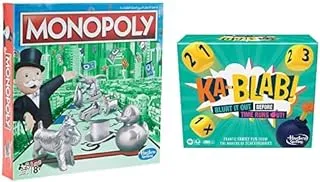 Classic English Monopoly Game For 2-6 Players (Arabic) & Kablab, One Size