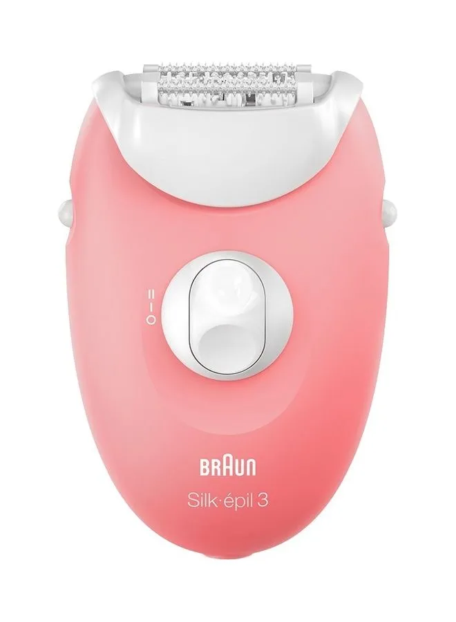 BRAUN Silk Epil 3 3176 Soft Perfection Basic Hair Removal Epilator With Massaging Rollers Head Grocery Pack 14.5 x 5.7 x 21.08cm