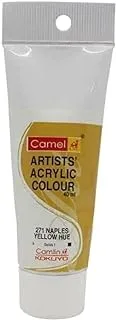 Camel Series 1 Artist Acrylic Colour 40 ml, 271 Naples Yellow Hue