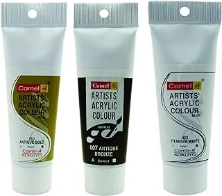 Camel Series 3 Artist Acrylic Colour 40 ml, 007 Antique Bronze