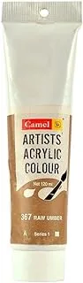 Camel Series 1 Artist Acrylic Paint 120 ml, 367 Raw Umber