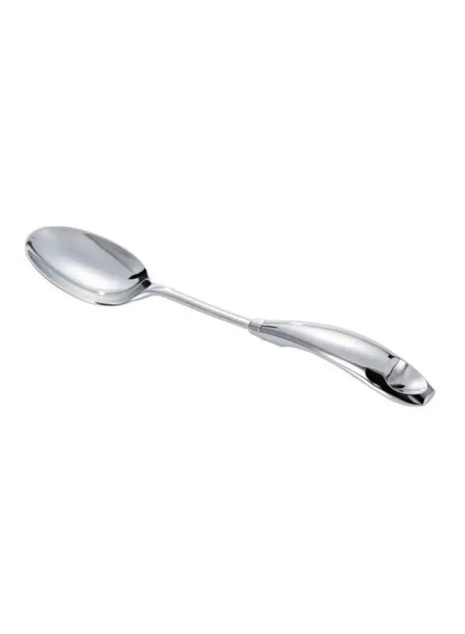 REGENT Salad Serving Spoon Silver