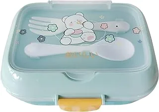 Star Babies Lunch Box Set with Spoon, Blue