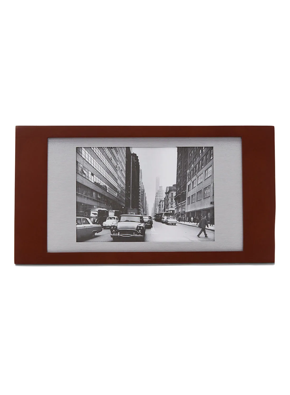 LINKAGE Ss Photo Frames مع الخشب الداكن متعدد الألوان 13X18 سنتيمتر