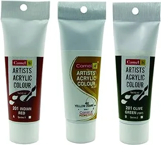 Camel Series 1 Artist Acrylic Colour 40 ml, 492 Yellow Ochre