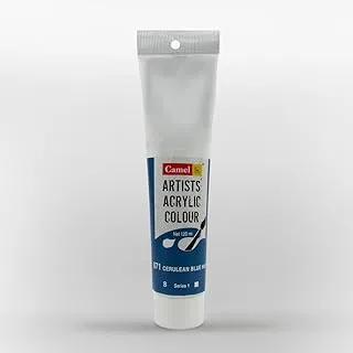 Camel Series 1 Artist Acrylic Paint 120 ml, 071 Cerulean Blue