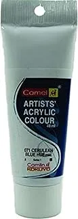 Camel Series 1 Artist Acrylic Colour 40 ml, 071 Cerulean Blue Hue