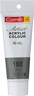 Camel Series 1 Artist Acrylic Colour 40 ml, 180 Grey