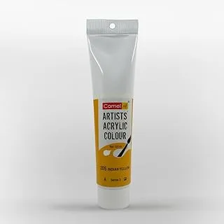 Camel Series 2 Artist Acrylic Paint 120 ml, 205 Indian Yellow