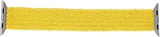 Green Braided Solo Loop Strap for Apple Watch 42/44mm - Yellow