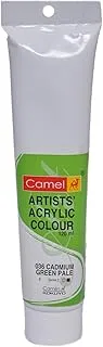 Camlin Kokuyo Pale Artist Acrylic Color (Cadmium Green, 120 ml)