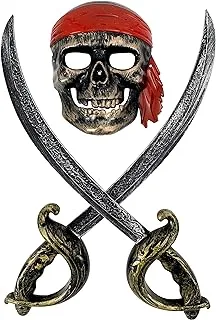 Party Magic Pirate Mask with Rapier Set