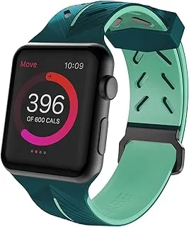 X-Doria Action Band for Apple Watch 44mm / 42mm - Blue/Green